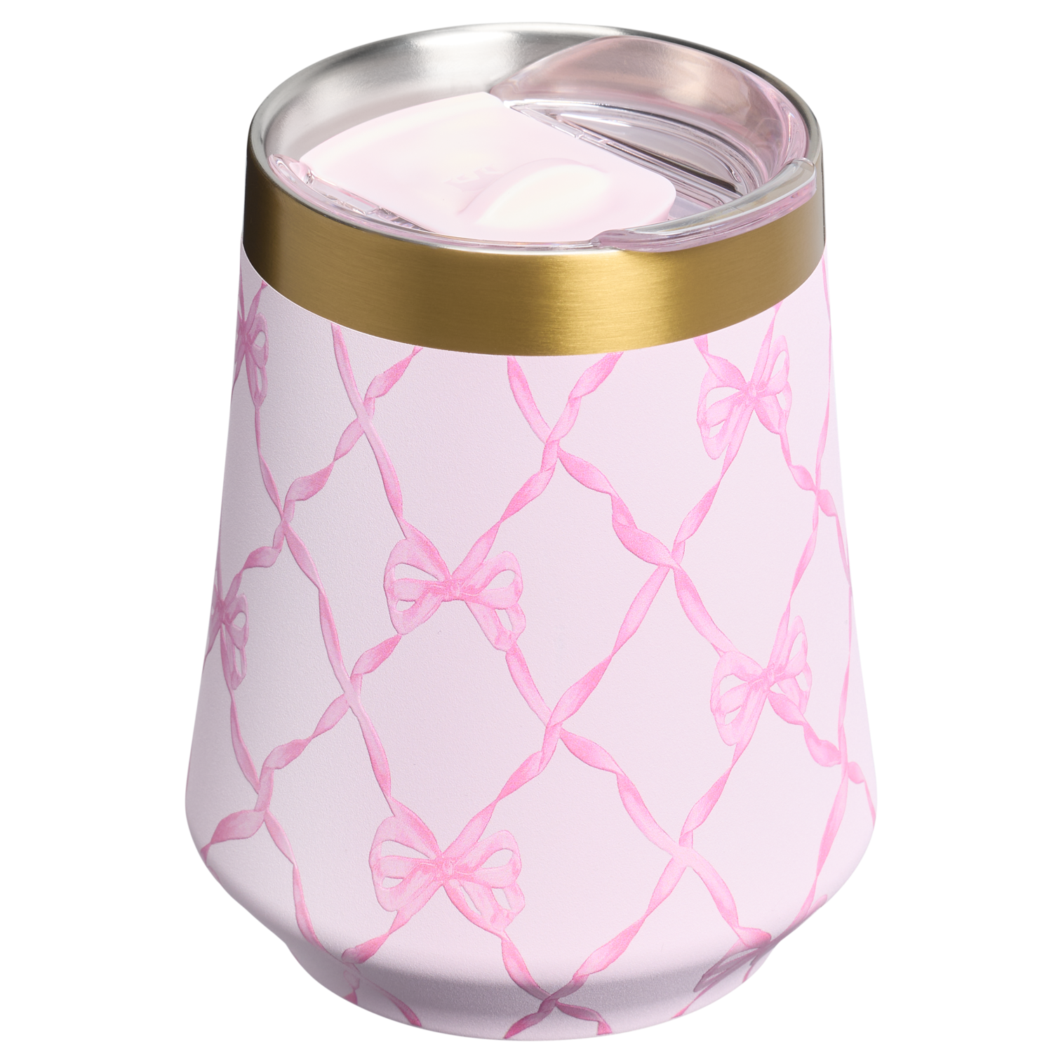 Shatterproof Luxury Stanley 1913 x LoveShackFancy Holiday Reserve Wine Tumbler D204X - Shatterproof Flavor-Preserving Cocktail Tumbler with Lid Detail