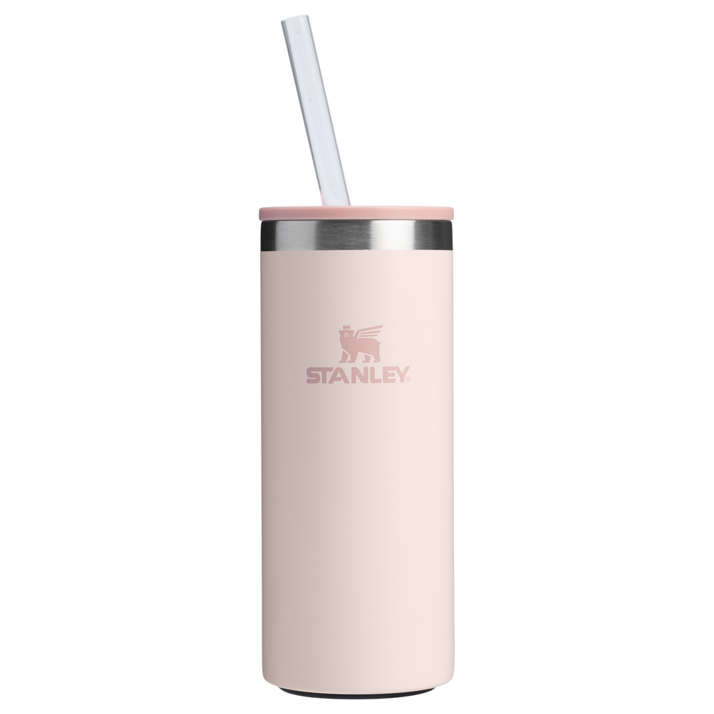 Heavy-Duty Tote The Everyday Slim Can Cooler Cup | Stanley Create D300G - Compact All-Weather Soft-Sided Cooler Backpack - Rose Quartz