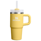 Splash-Resistant FlowState The Quencher H2.O Flowstate Tumbler | Stanley Create D291F - FlowState 3-Position Lid Insulated Travel Mug - Daffodil