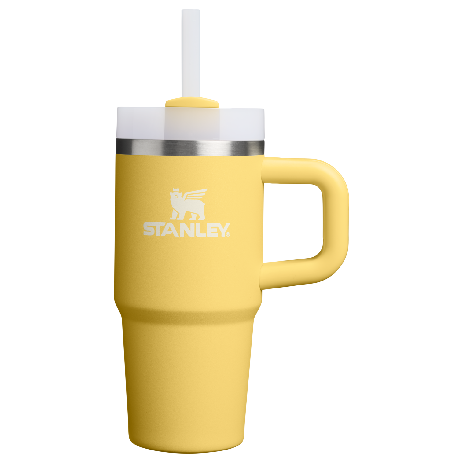 Insulated Travel The Quencher H2.O Flowstate Tumbler D068Z - Premium Stainless Steel Straw Cup for All-Day Hydration - Daffodil