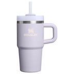 Double-Wall Vacuum The Quencher H2.O Flowstate Tumbler | Stanley Create D274S - Premium Stainless Steel Straw Cup for All-Day Hydration - Purple Dust