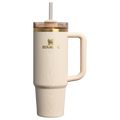 Insulated Travel The Cheers & Cheer Quencher H2.0 Flowstate Tumbler D189S - Double-Wall Vacuum Insulated Travel Tumbler with Straw - Birch Woodgrain