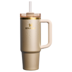 Insulated Travel The Cheers & Cheer Quencher H2.0 Flowstate Tumbler D189S - Double-Wall Vacuum Insulated Travel Tumbler with Straw - Prosecco Shimmer