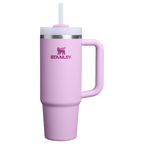 Insulated Travel The Quencher H2.0 Flowstate Tumbler | Stanley Create D331C - 40oz Large Capacity Car-Cup Friendly Quencher - Soft Orchid