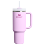 Double-Wall Vacuum The Quencher H2.0 Flowstate Tumbler  | Stanley Create D332L - Premium Stainless Steel Straw Cup for All-Day Hydration - Soft Orchid