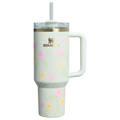 Insulated Travel The Easter Quencher H2.0 Flowstate Tumbler D256K - FlowState 3-Position Lid Insulated Travel Mug - Spring Blossoms