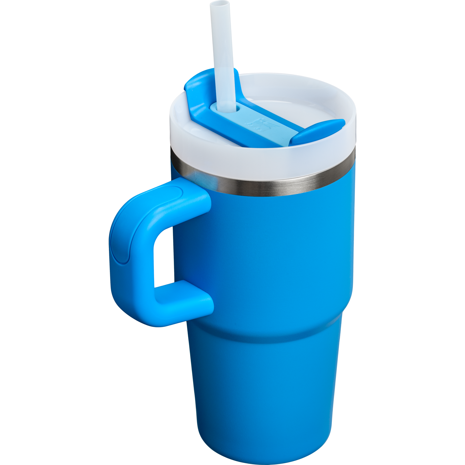 Double-Wall Vacuum The Quencher H2.O Flowstate Tumbler with Handle | Stanley Create D309N - 40oz Large Capacity Car-Cup Friendly Quencher Detail