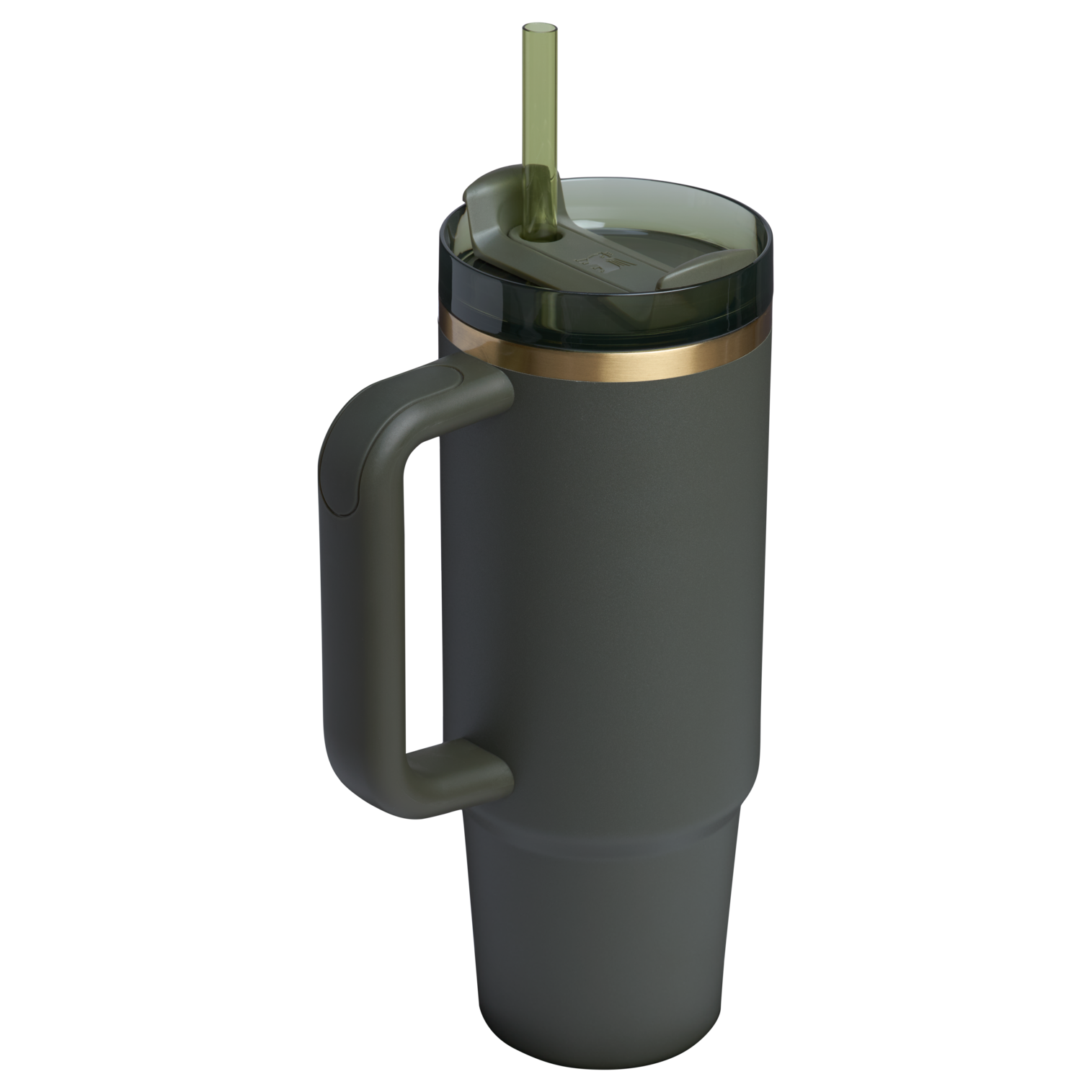 Insulated Travel The Quencher H2.0 Flowstate Tumbler | Stanley Create D331C - 40oz Large Capacity Car-Cup Friendly Quencher Detail