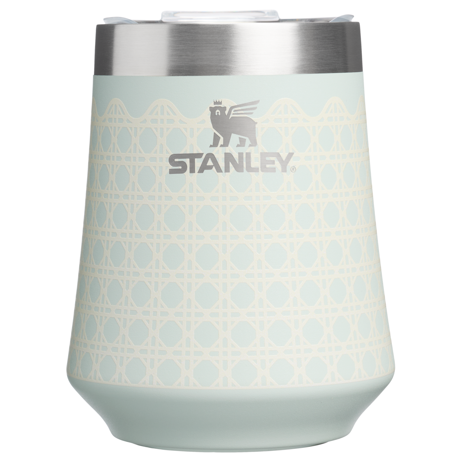 Flavor-Preserving The Reserve Wine Tumbler D352C - Elegant Stemless Vacuum Insulated Wine Tumbler - Mist Rattan