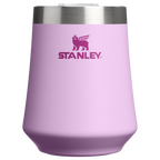 Shatterproof Luxury The Reserve Wine Tumbler D125V - Premium Insulated Egg-Shaped Wine Glass for Outdoors - Soft Orchid