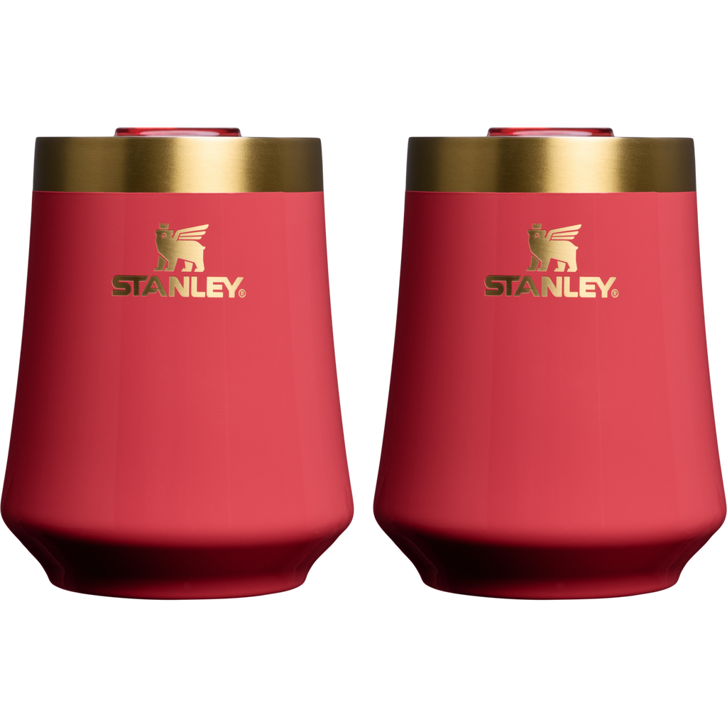 Shatterproof Luxury The Cheers & Cheer Reserve Wine Tumbler | 2-pack D190T - Elegant Stemless Vacuum Insulated Wine Tumbler Detail