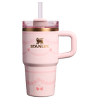 Double-Wall Vacuum The Valentine’s Day Quencher H2.0  Flowstate Tumbler D234X - Double-Wall Vacuum Insulated Travel Tumbler with Straw - Pink Velvet Cake