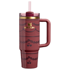 Double-Wall Vacuum The Valentine’s Day Quencher H2.0 Flowstate Tumbler D232U - 40oz Large Capacity Car-Cup Friendly Quencher - Red Velvet Cake