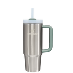 Insulated Travel The Quencher H2.0 Flowstate Tumbler D051L - Premium Stainless Steel Straw Cup for All-Day Hydration Detail